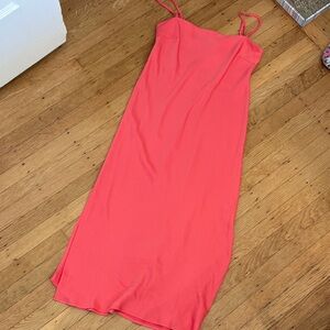 a new day Coral Midi Dress